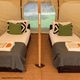 4m Hybrid Deluxe - 2 person luxury canvas bell tent - Lotus Belle UK